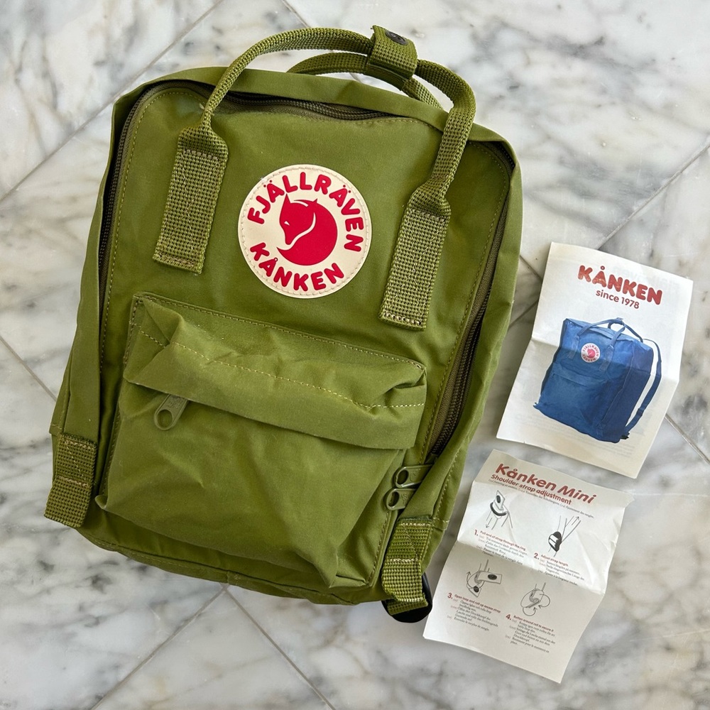 FJALLRAVEN KANKEN MINI IN GUACAMOLE